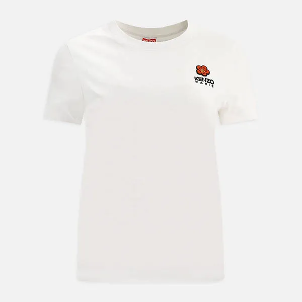 Áo Thun Kenzo Crest Logo T-Shirt White FC62TS0124SO01 Màu Trắng