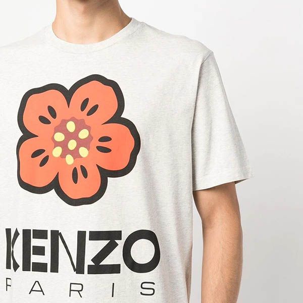 Áo Thun Kenzo T-Shirt Boke Flower FD55TS4454SO01 Màu Trắng Họa Tiết Hoa - 3