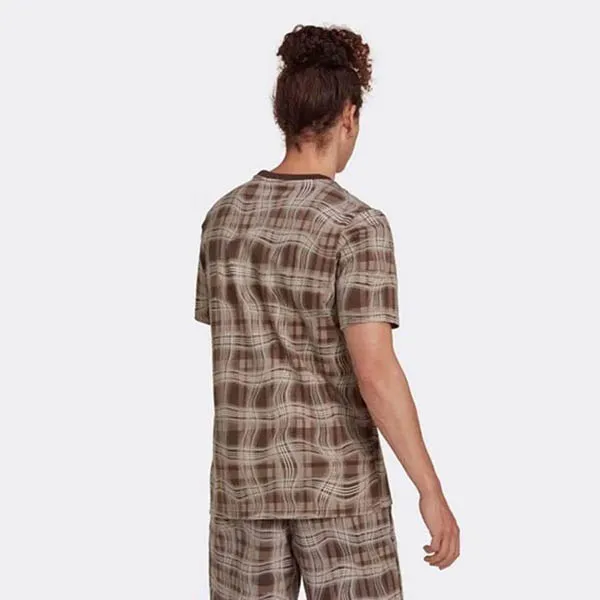 Áo Thun Nam Adidas Originals Aop Ss Tee Tshirt HK2744 Màu Nâu Size L - Thời trang - Vua Hàng Hiệu