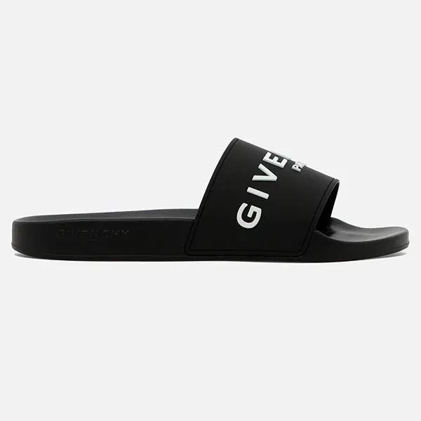 Dép Givenchy Paris Sandals BH301TH1DB001 Màu Đen - Dép - Vua Hàng Hiệu