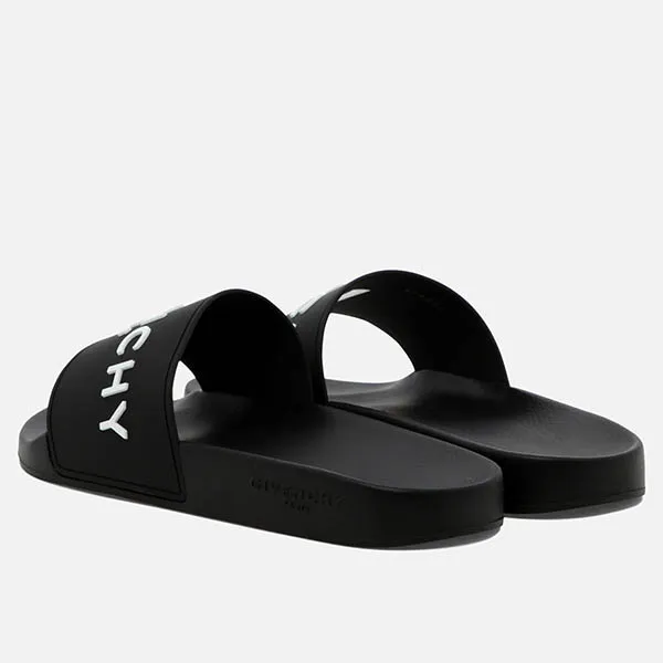 Dép Givenchy Paris Sandals BH301TH1DB001 Màu Đen - Dép - Vua Hàng Hiệu