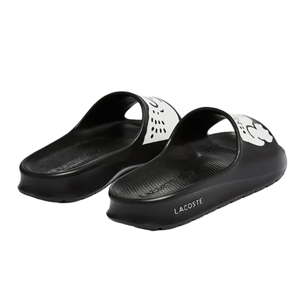 Dép Lacoste Croco 2.0 Slides Black 741CMA0010312 Màu Đen Size 43
