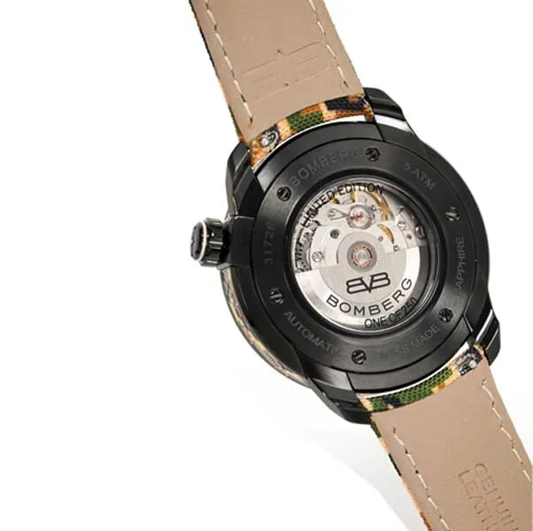 Đồng Hồ Nam Bomberg BB-01 Automatic Military Skull CT43APBA.23-4.11 - 43mm Phối Màu
