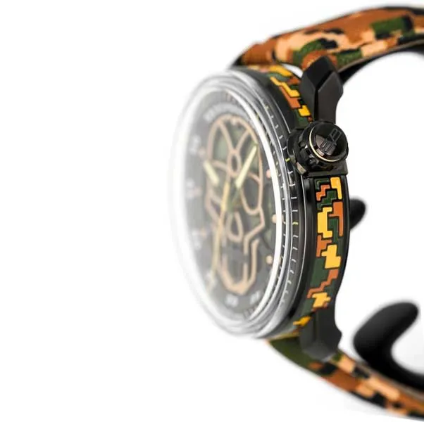 Đồng Hồ Nam Bomberg BB-01 Automatic Military Skull CT43APBA.23-4.11 - 43mm Phối Màu