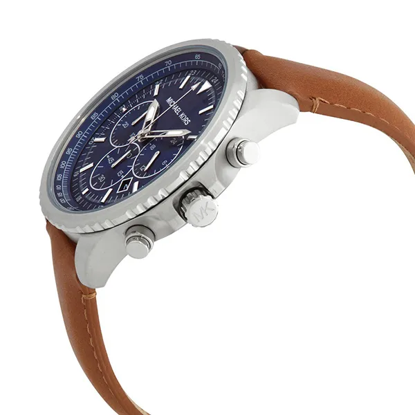 Đồng Hồ Nam Michael Kors MK Cortlandt Chronograph Quartz Blue Dial Men's Watch Mk8927 Màu Xanh Bạc - Đồng hồ - Vua Hàng Hiệu