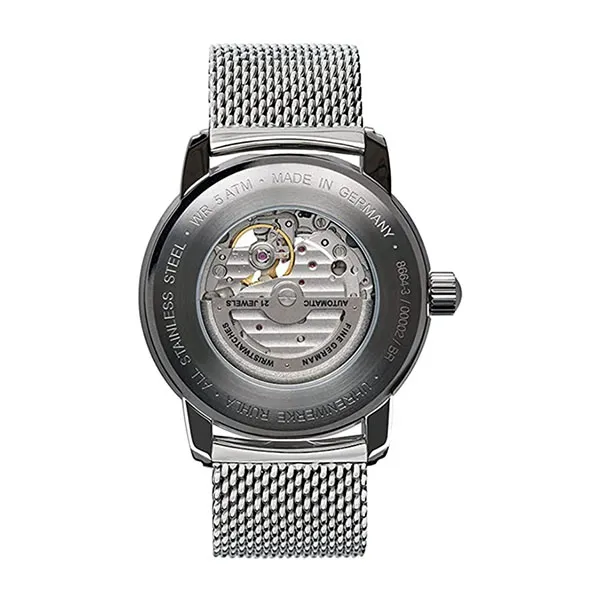 Đồng Hồ Nam Zeppelin New Captain's Line 8664M3 Automatic Mens Watch Màu Bạc Xanh