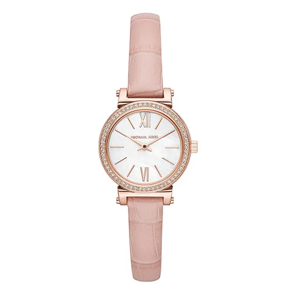Đồng Hồ Nữ Michael Kors MK Sofie MK2715 Màu Trắng Phối Vàng Hồng