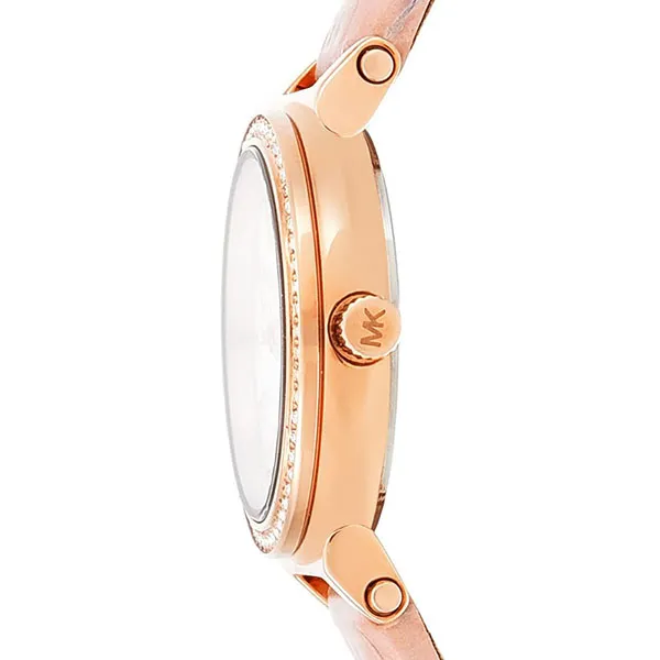 Đồng Hồ Nữ Michael Kors MK Sofie MK2715 Màu Trắng Phối Vàng Hồng