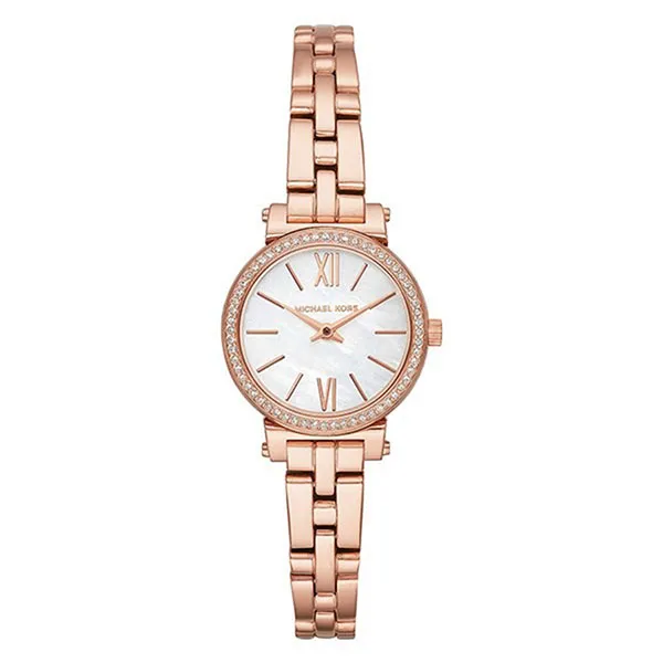 Đồng Hồ Nữ Michael Kors MK Sofie MK3834 Màu Trắng Phối Vàng Hồng - Đồng hồ - Vua Hàng Hiệu
