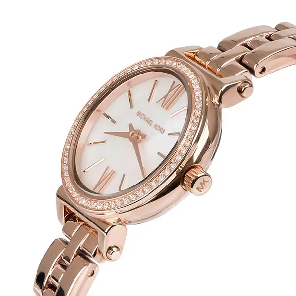 Đồng Hồ Nữ Michael Kors MK Sofie MK3834 Màu Trắng Phối Vàng Hồng - Đồng hồ - Vua Hàng Hiệu