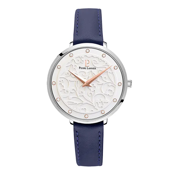 Đồng Hồ Nữ Pierre Lannier 040J606 Màu Xanh Navy
