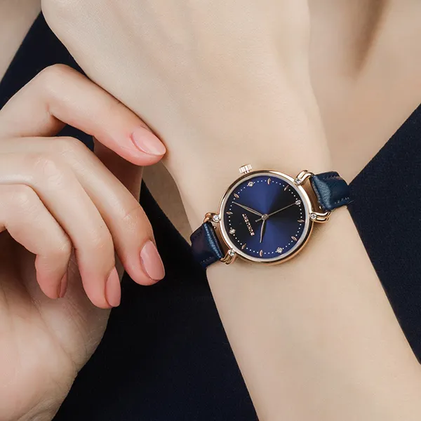 Đồng Hồ Nữ Sunlight Watches For Women 75774 Màu Xanh Navy - Đồng hồ - Vua Hàng Hiệu