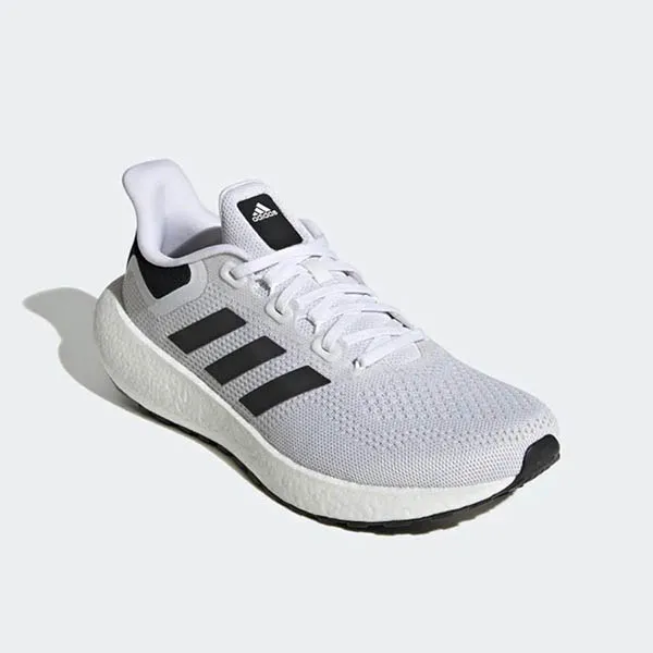 Giày Chạy Bộ Unisex Adidas Pureboost Jet GW8587 Màu Đen Xám Size 42 2/3