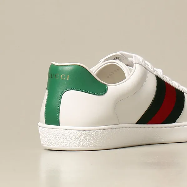Giày Gucci Ace 'Donal Duck Patch' - 649399 1XG60 9114 Màu Trắng Size 5
