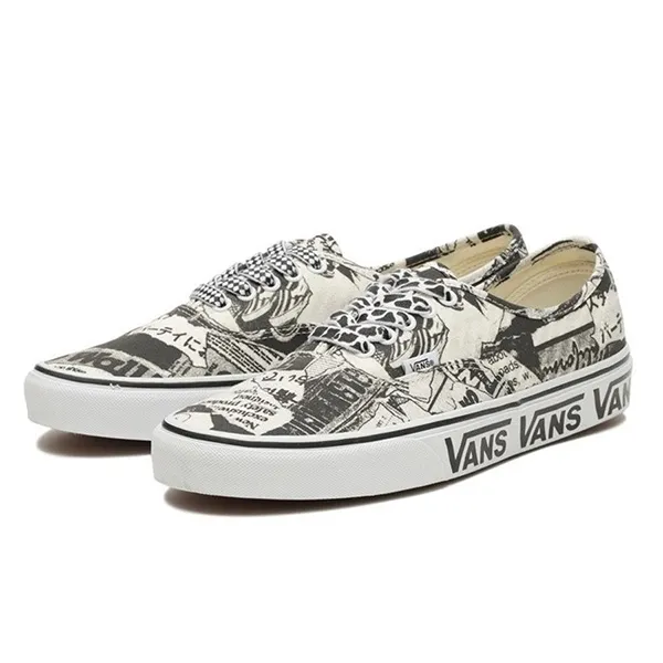 Giày Sneakers Vans Collage Black/White VN0A5KRDBZW Màu Đen Trắng Size 37 - Giày - Vua Hàng Hiệu