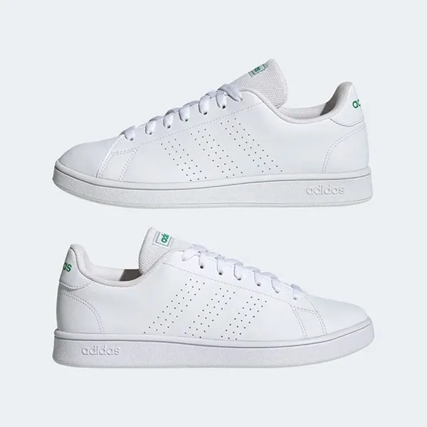Giày Thể Thao Adidas Advantage Base Court Lifestyle Shoes GW2063 Màu Trắng Size 42.5 - Giày - Vua Hàng Hiệu