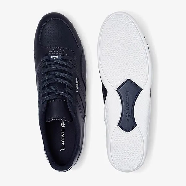 Giày Thể Thao Lacoste Hapona 0721 Màu Xanh Navy Size 40.5