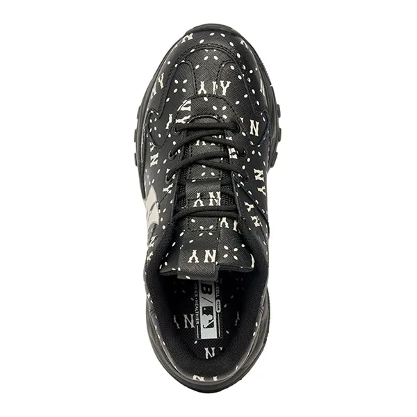 Giày Thể Thao MLB BigBall Chunky Saffiano Diamond Monogram New York Yankees 3ASHMS13N-50BKS Màu Đen Size 240