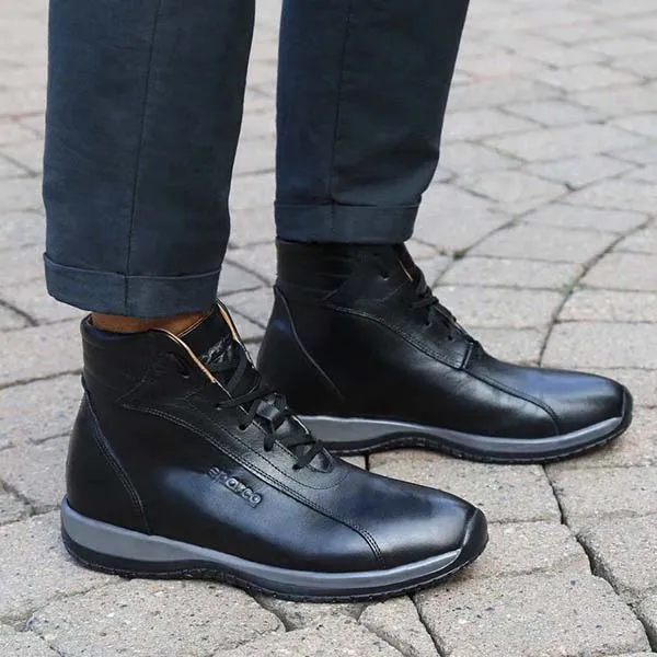 Giày Thể Thao Nam Sparco MONZA-GP1_NERO Màu Đen Size 40