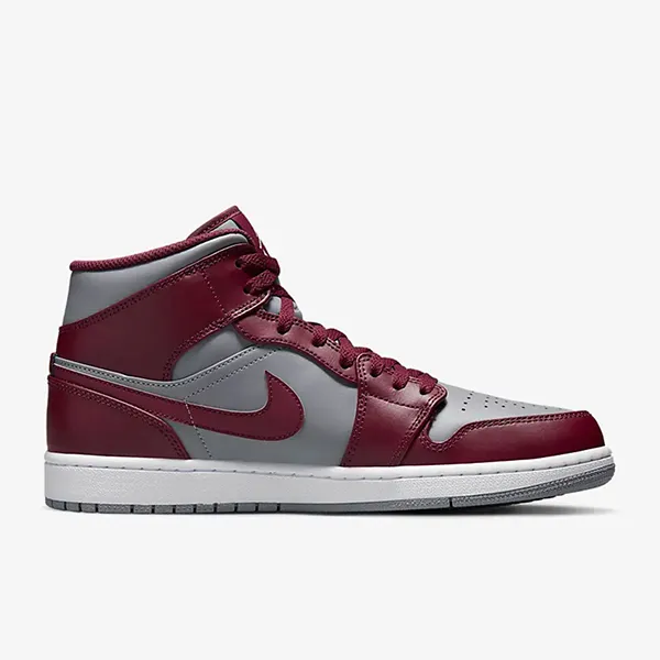 Giày Thể Thao Nike Air Jordan 1 Mid DQ8426-615 Màu Xám Đỏ Size 40 - Giày - Vua Hàng Hiệu