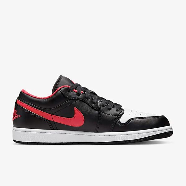 Giày Thể Thao Nike Jordan 1 Low 553558-063 Màu Đen/Trắng/Đỏ Size 40 - 3
