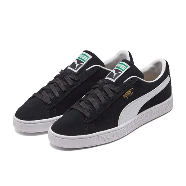 Giày Thể Thao Puma Suede Croc 384852-01 Màu Đen Trắng Size 36