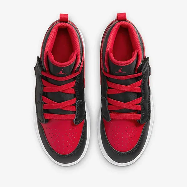 Giày Thể Thao Trẻ Em Nike 1 Mid Alt PS AR6351-060 Màu Đen Đỏ