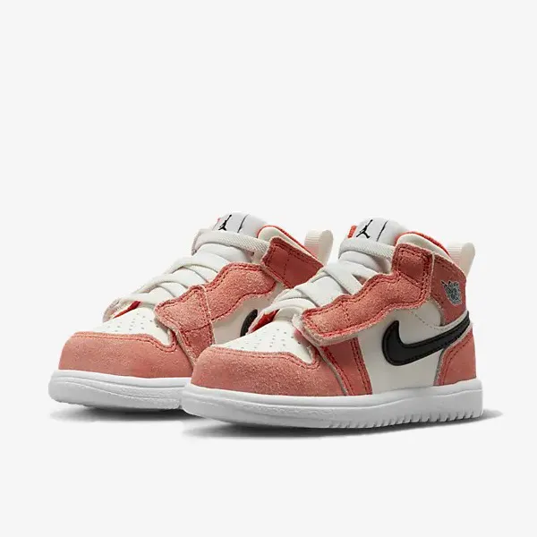 Giày Thể Thao Trẻ Em Nike Jordan 1 Mid Alt Se DZ4469-800 Màu Hồng Cam