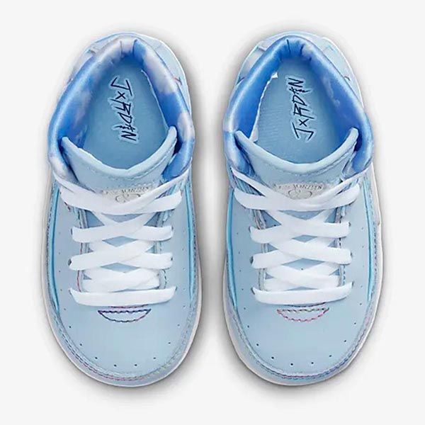 Giày Thể Thao Trẻ Em Nike Jordan 2 Retro J Balvin DQ7692-419 Màu Xanh Blue Size 16.5 - 3