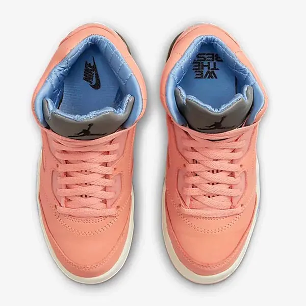 Giày Thể Thao Trẻ Em Nike Jordan 5 Retro DJ Khaled We The Best Crimson Bliss (PS) DV4980-641 Màu Hồng Cam Size 18