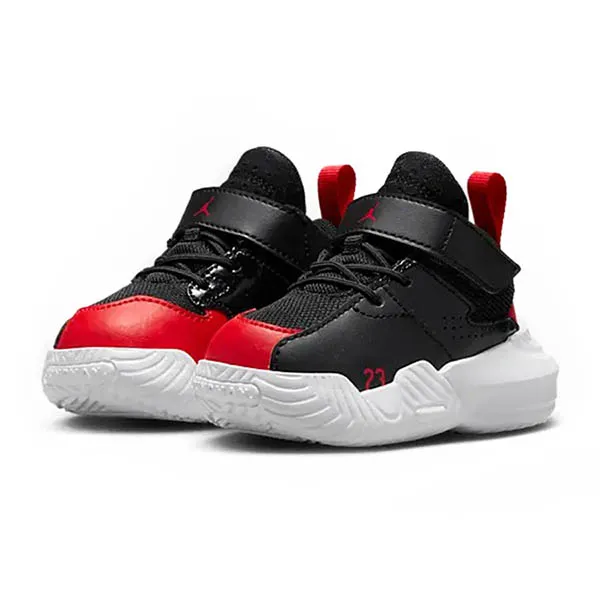 Giày Thể Thao Trẻ Em Nike Jordan Stay Loyal 2 Baby/Toddler Shoes DQ8400-016 Màu Đen Đỏ Size 8 - 1