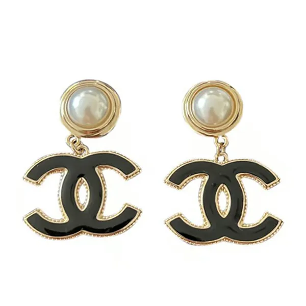 Khuyên Tai Nữ Chanel 22A Earrings Màu Đen - Trang sức - Vua Hàng Hiệu