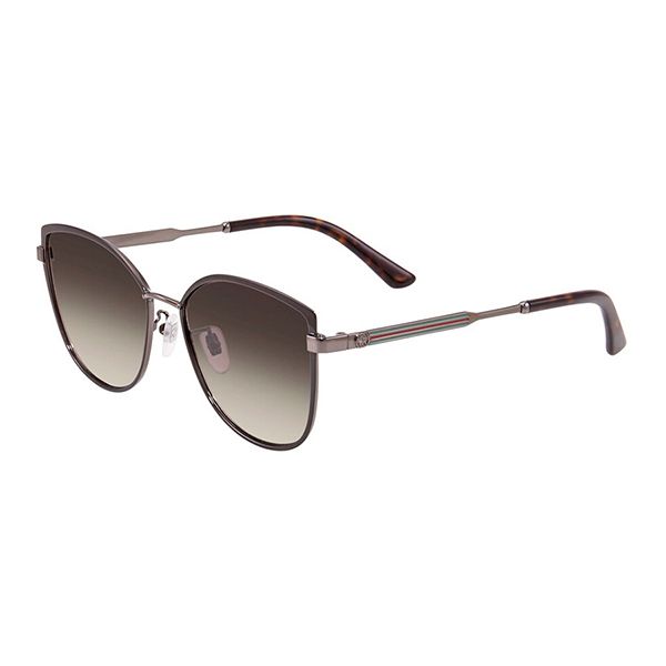 Kính Mát Gucci Brown Gradient Cat-Eye Ladies Sunglasses GG0589SK 002 57 Màu Nâu Gradient - 1