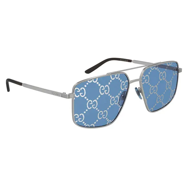 Kính Mát Nam Gucci GG0941S 004 Màu Xanh Blue Size 60 - Kính mắt - Vua Hàng Hiệu
