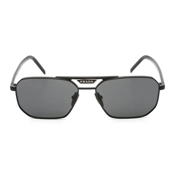 Kính Mát Prada Grey Rectangular Men's Sunglasses PR 58YS 1AB5S0 57 Màu Xám