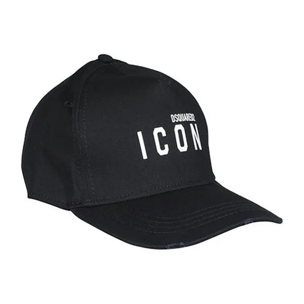 Mũ Dsquared2 Black Hat BCM041305C04312M063 Black Màu Đen - Mũ nón - Vua Hàng Hiệu