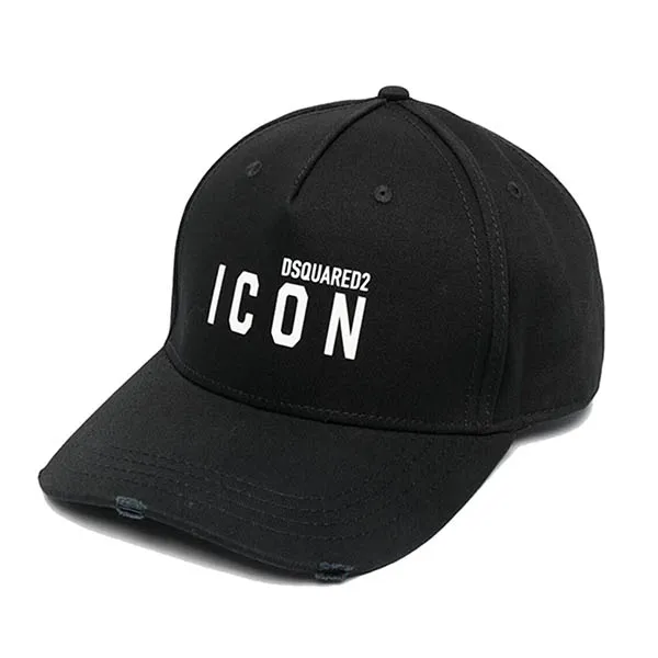 Mũ Dsquared2 Black Hat BCM041305C04312M063 Black Màu Đen - Mũ nón - Vua Hàng Hiệu
