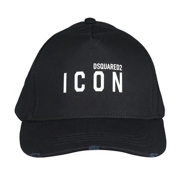 Mũ Dsquared2 Black Hat BCM041305C04312M063 Black Màu Đen - Mũ nón - Vua Hàng Hiệu