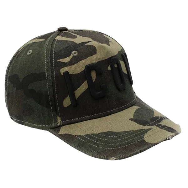 Mũ Dsquared2 Icon Camouflage Baseball Cap Màu Rằn Ri - Mũ nón - Vua Hàng Hiệu