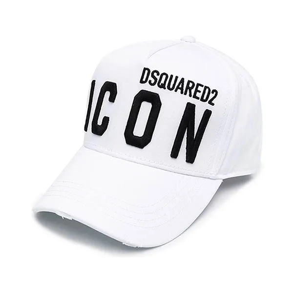 Mũ Dsquared2 Icon Cap In White BCM041205C00001M072 Màu Trắng