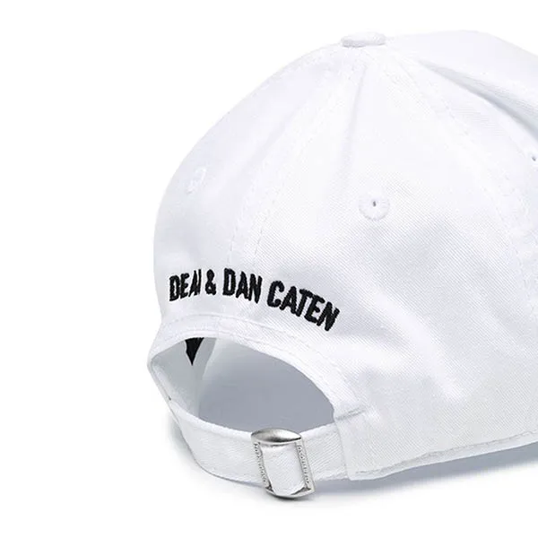 Mũ Dsquared2 Icon Cap In White BCM041205C00001M072 Màu Trắng