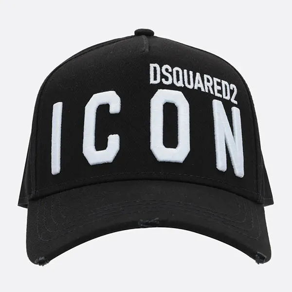 Mũ Dsquared2 Icon Gabardine Baseball Cap BCM041205C00001M063 Màu Đen