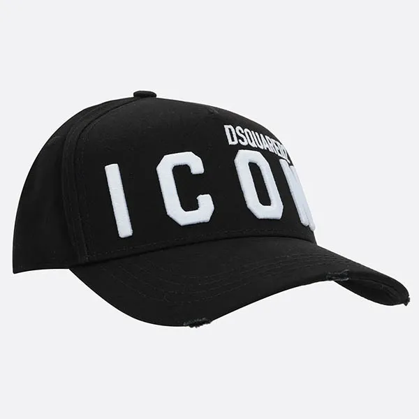 Mũ Dsquared2 Icon Gabardine Baseball Cap BCM041205C00001M063 Màu Đen
