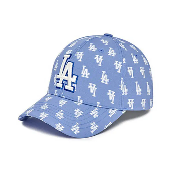 Mũ MLB Monogram Classic Structured Ball Cap Los Angeles Dodgers 3ACPFF02N-07CBL Màu Xanh Dương