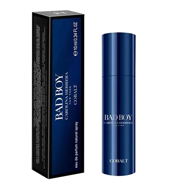 Nước Hoa Nam Carolina Herrera Bad Boy Cobalt Eau De Parfum Travel Spray 10ml Dạng Xịt - Nước hoa - Vua Hàng Hiệu