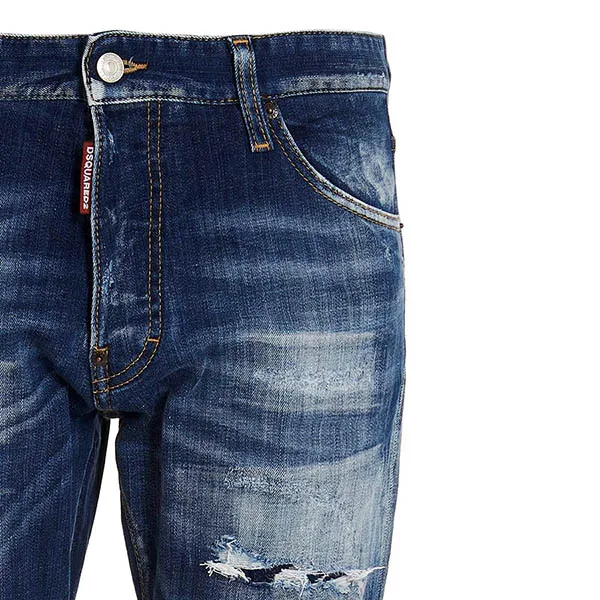 Quần Jeans Dsquared2 Cool Guy S74LB1266S30342470 Màu Xanh Đậm - Thời trang - Vua Hàng Hiệu