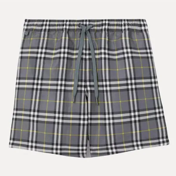 Quần Shorts Burberry Gray Check Swim 8063480 Màu Xám - Thời trang - Vua Hàng Hiệu