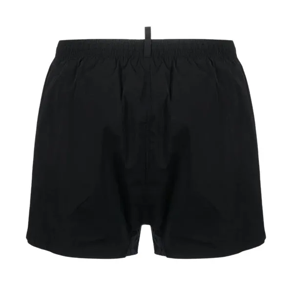 Quần Shorts Dsquared2 Be Icon Beachwear D7BM04570010 Màu Đen Size 50