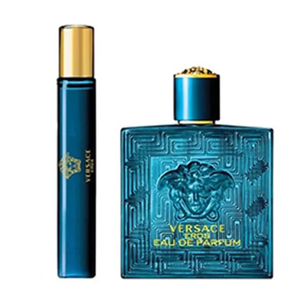 Set Nước Hoa Nam Versace Eros Eau De Parfum Set (EDP 100ml + EDP 10ml + Túi) - Nước hoa - Vua Hàng Hiệu
