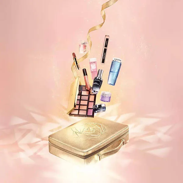 Set Trang Điểm Và Dưỡng Da Lancome 2022 Beauty Box Blockbuster Skincare Makeup 11 Món - Mỹ phẩm - Vua Hàng Hiệu